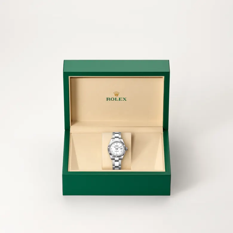 Rolex Lady-Datejust White Gold Rolesor Oystersteel, M279174-0020
